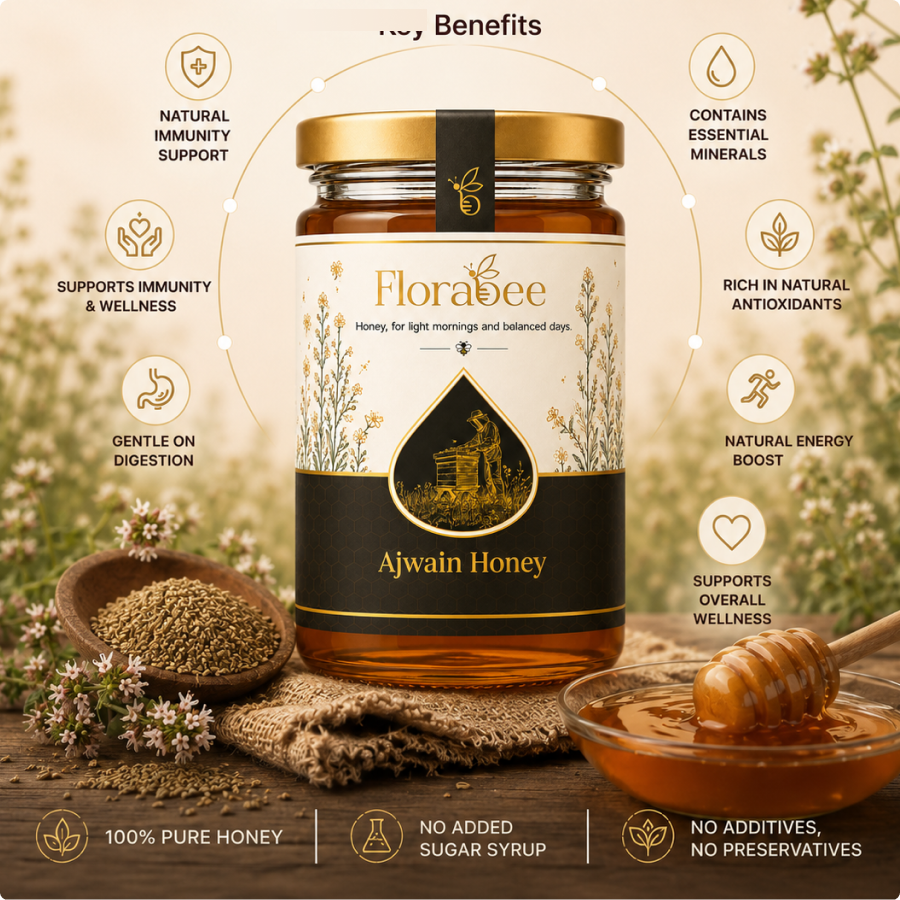 Florabee Ajwain Honey - Image 3
